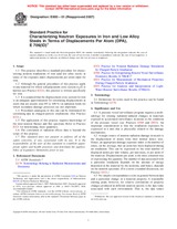 NEPLATNÁ ASTM E693-01(2007) 1.6.2007 náhľad
