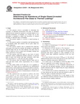 NEPLATNÁ ASTM E2431-06(2011) 1.10.2011 náhľad