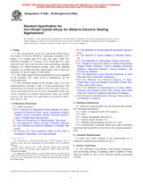 NEPLATNÁ ASTM F1466-99(2005) 1.1.2005 náhľad