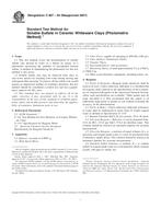 NEPLATNÁ ASTM C867-94(2007) 1.5.2007 náhľad