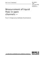 NEPLATNÁ BS 3680-5:1992 15.10.1992 náhľad