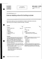 Norma BS 4904:1978 29.12.1978 náhľad