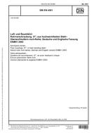 NEPLATNÁ DIN 4551:1975-10 1.10.1975 náhľad