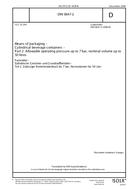 NEPLATNÁ DIN 6647-2:1998-05 1.5.1998 náhľad