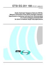 Náhľad ETSI EG 201188-V1.2.1 25.1.2000