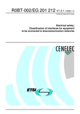 Náhľad ETSI EG 201212-V1.2.1 30.11.1998