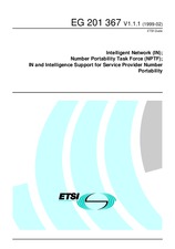 Náhľad ETSI EG 201367-V1.1.1 9.2.1999