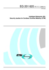 Náhľad ETSI EG 201620-V1.1.1 21.1.1999