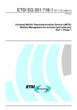 Náhľad ETSI EG 201718-1-V1.1.2 24.11.1999