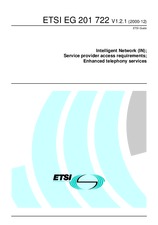 Norma ETSI EG 201722-V1.2.1 15.12.2000 náhľad
