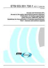 Náhľad ETSI EG 201730-1-V2.1.1 10.8.2005