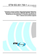 Náhľad ETSI EG 201730-1-V2.1.4 3.3.2006