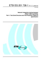 Náhľad ETSI EG 201738-1-V1.1.1 20.3.2000