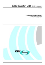Náhľad ETSI EG 201781-V1.1.1 11.7.2000