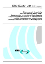 Náhľad ETSI EG 201784-V1.1.1 11.7.2000