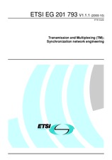 Náhľad ETSI EG 201793-V1.1.1 4.10.2000