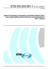 Náhľad ETSI EG 202057-1-V1.3.1 22.7.2008