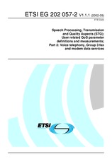 Náhľad ETSI EG 202057-2-V1.1.1 10.9.2002