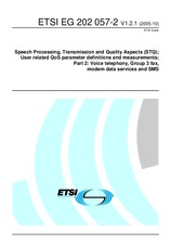 Náhľad ETSI EG 202057-2-V1.2.1 20.10.2005