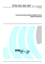 Norma ETSI EG 202067-V1.1.1 17.9.2002 náhľad