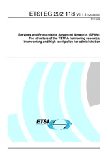 Náhľad ETSI EG 202118-V1.1.1 9.5.2003