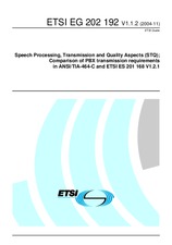 Náhľad ETSI EG 202192-V1.1.2 25.11.2004