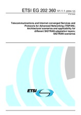Náhľad ETSI EG 202360-V1.1.1 7.12.2004