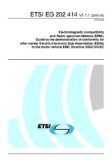 Norma ETSI EG 202414-V1.1.1 12.9.2005 náhľad