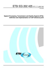 Náhľad ETSI EG 202425-V1.1.1 15.2.2007