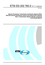 Norma ETSI EG 202765-2-V1.1.1 23.2.2009 náhľad