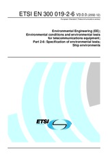 Norma ETSI EN 300019-2-6-V3.0.0 2.12.2002 náhľad