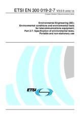 Norma ETSI EN 300019-2-7-V3.0.0 2.12.2002 náhľad