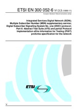 Norma ETSI EN 300052-6-V1.3.3 3.11.1999 náhľad