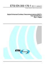 Norma ETSI EN 300176-1-V2.1.1 2.7.2009 náhľad