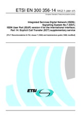 Norma ETSI EN 300356-14-V4.2.1 18.7.2001 náhľad