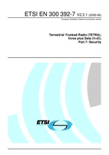 Náhľad ETSI EN 300392-7-V2.3.1 8.6.2006