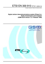 Náhľad ETSI EN 300910-V7.3.1 5.10.2000