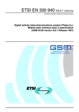 Norma ETSI EN 300940-V6.9.1 29.9.2000 náhľad