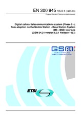 Norma ETSI EN 300945-V6.0.1 1.9.1999 náhľad