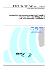 Norma ETSI EN 300949-V6.1.1 12.1.2000 náhľad