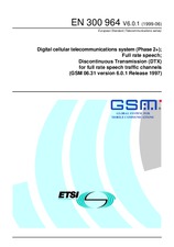 Norma ETSI EN 300964-V6.0.1 4.6.1999 náhľad