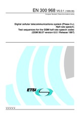 Norma ETSI EN 300968-V6.0.1 4.6.1999 náhľad
