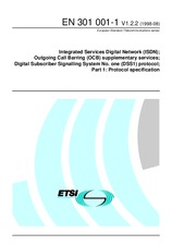 Norma ETSI EN 301001-1-V1.2.2 15.8.1998 náhľad