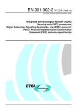 Norma ETSI EN 301002-2-V1.2.4 30.10.1998 náhľad