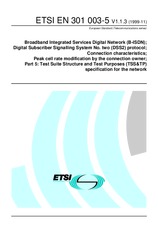 Náhľad ETSI EN 301003-5-V1.1.3 2.11.1999