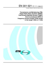 Norma ETSI EN 301021-V1.1.1 15.7.1998 náhľad