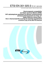 Norma ETSI EN 301025-3-V1.4.1 8.9.2010 náhľad
