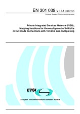 Norma ETSI EN 301039-V1.1.1 15.12.1997 náhľad