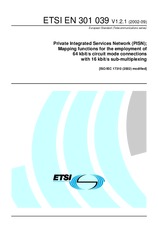 Norma ETSI EN 301039-V1.2.1 23.9.2002 náhľad