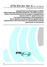 Norma ETSI EN 301061-6-V1.1.4 8.10.1999 náhľad